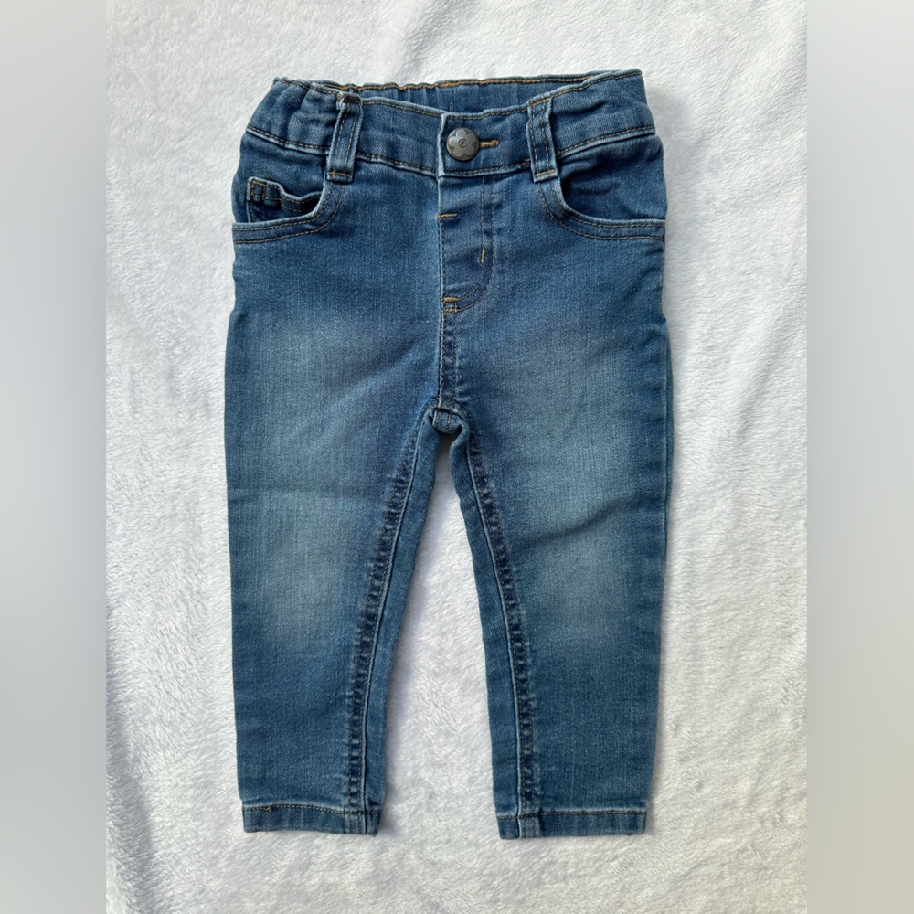 Garanimals Denim Skinny Jeans in Blue - Size 18 Months
